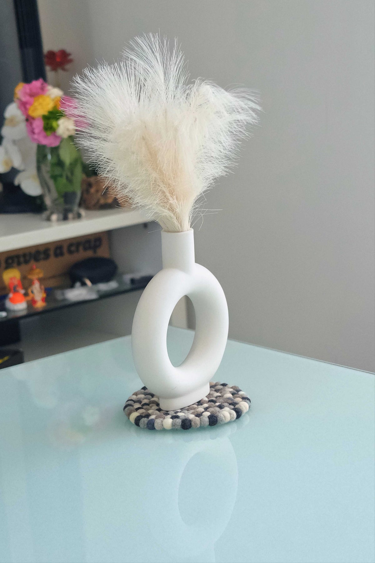 20cm Round Natural Rug