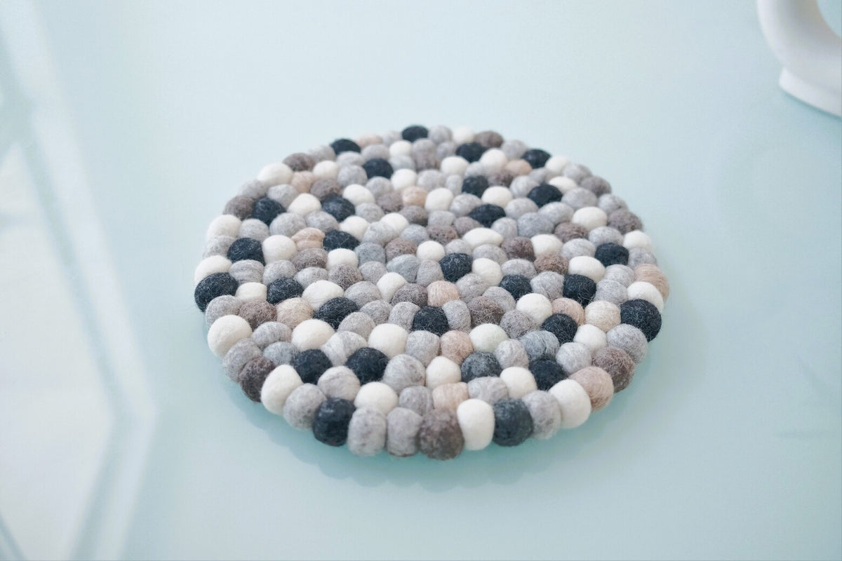 20cm Round Natural Rug