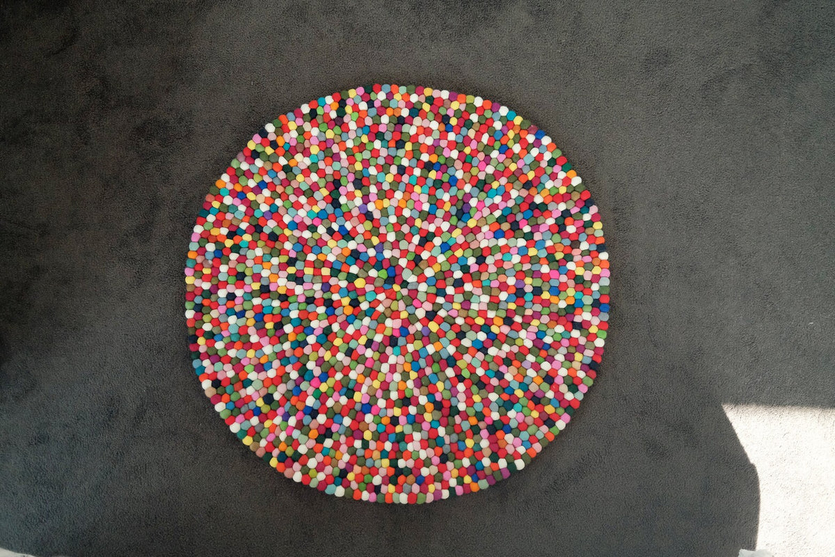 100 CM Multi Colored Rugs