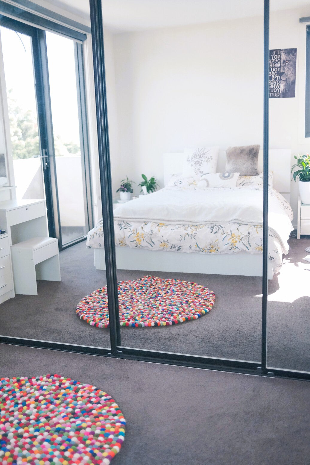 100 CM Multi Colored Rugs